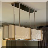 DL10. Modern hanging light fixture from Wired Custom Lighting in Culver City, CA. 